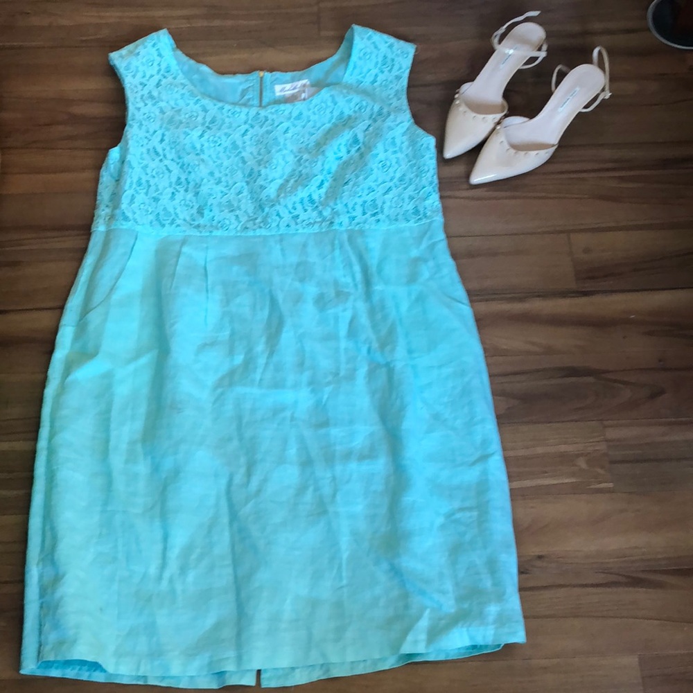 Mint Michelle A Dress (Great for Easter/ Spring)